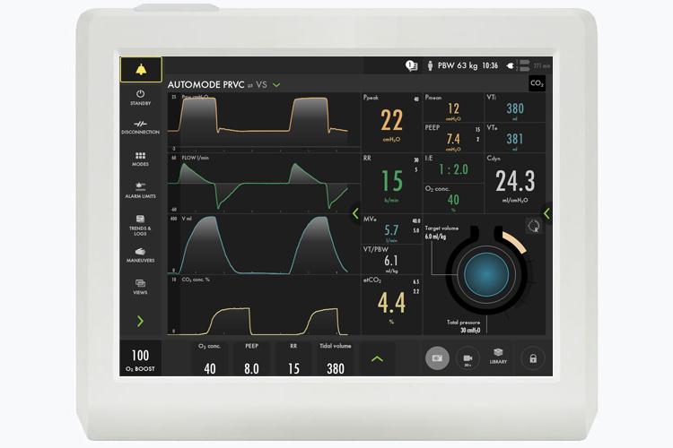 ICU Ventilator Machine | Intensive Care Mechanical Ventilation System