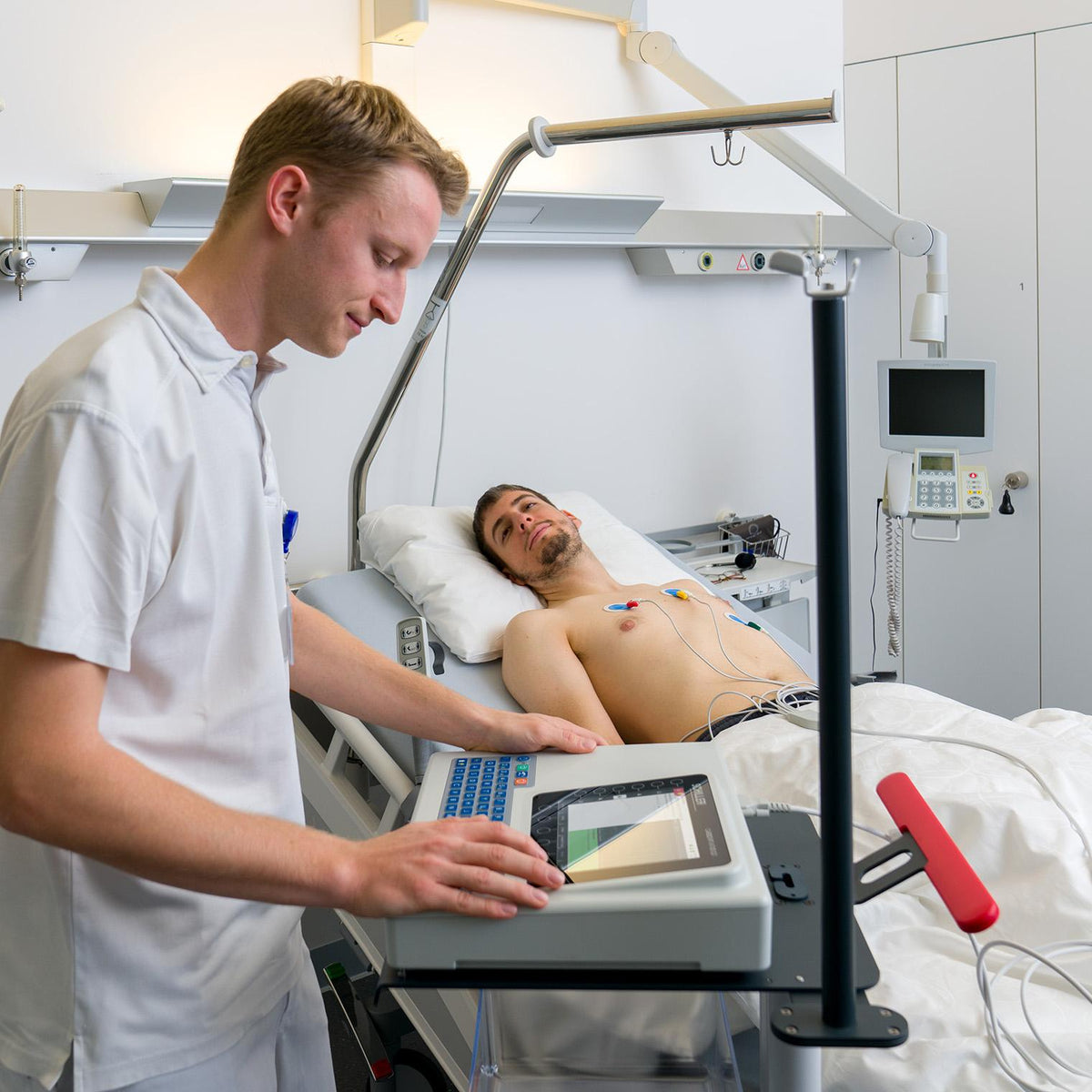 3-Channel ECG Machine | Digital Electrocardiograph for Hospitals & Clinics