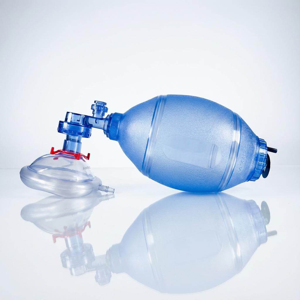 Manual Resuscitator (Ambu Bag) | Silicone Bag Valve Mask BVM