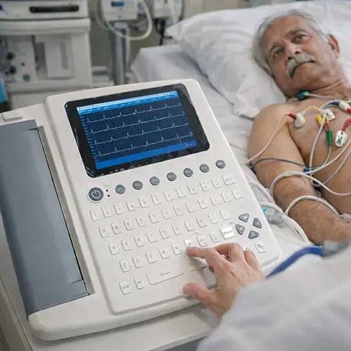 12-Lead ECG Machine | Digital Electrocardiograph for Hospitals & Clinics