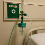 Medical Oxygen Therapy Humidifier Bottle | Oxygen Bubble Humidifier