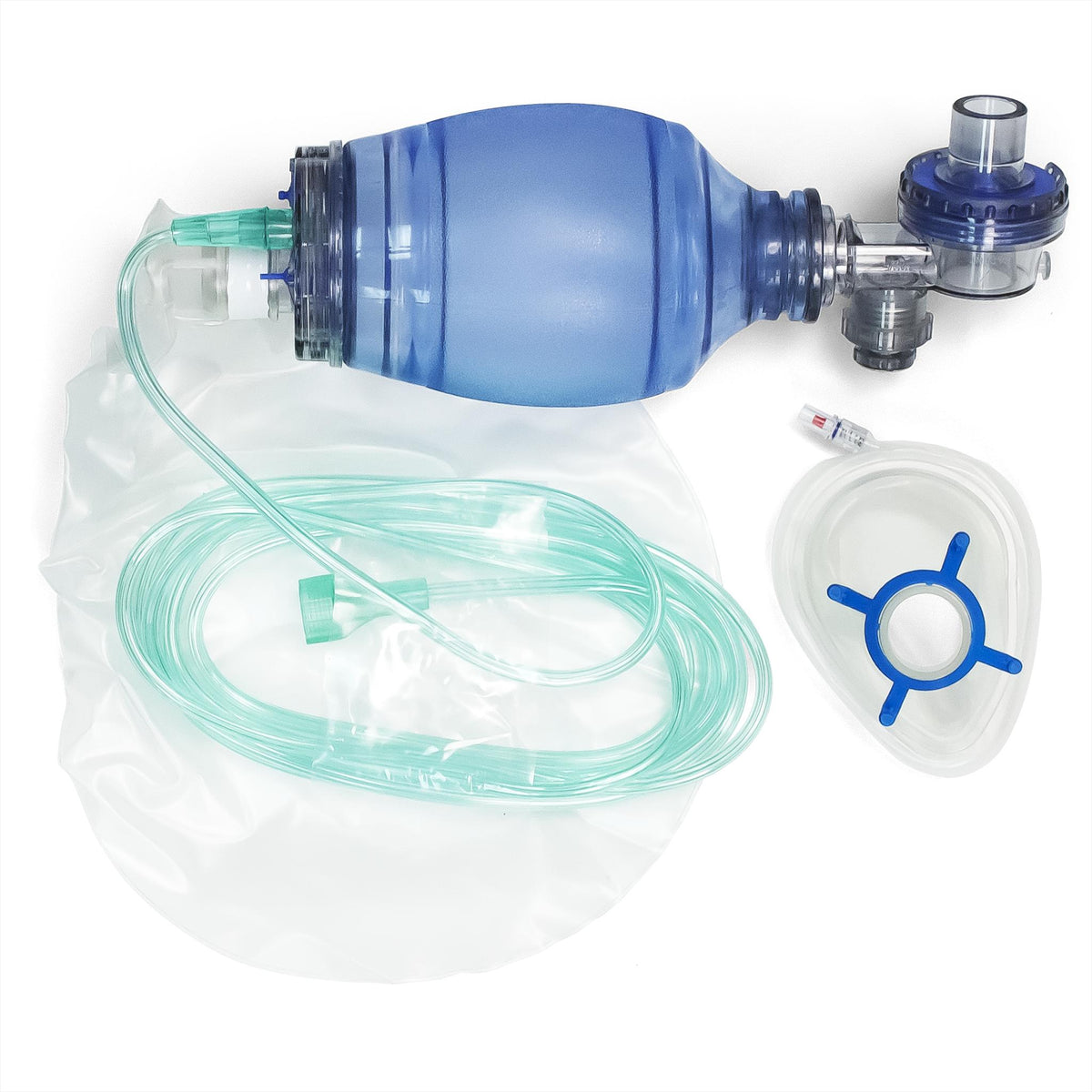 Manual Resuscitator (Ambu Bag) | Silicone Bag Valve Mask BVM