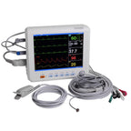 ICU Multiparameter Patient Monitor | ECG, SpO₂, NIBP & Vital Signs