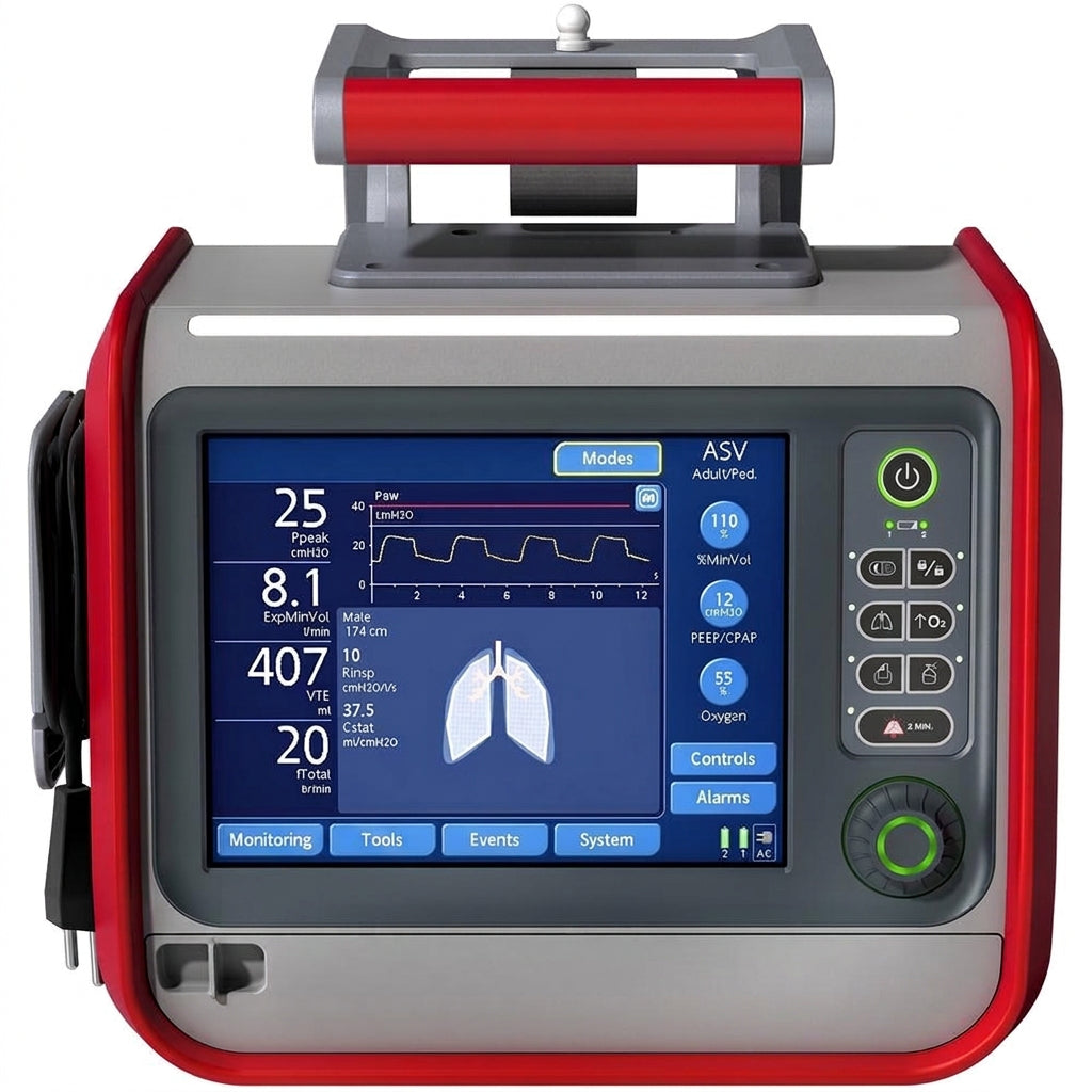 Transport Ventilator Machine | Portable Emergency Ventilation System