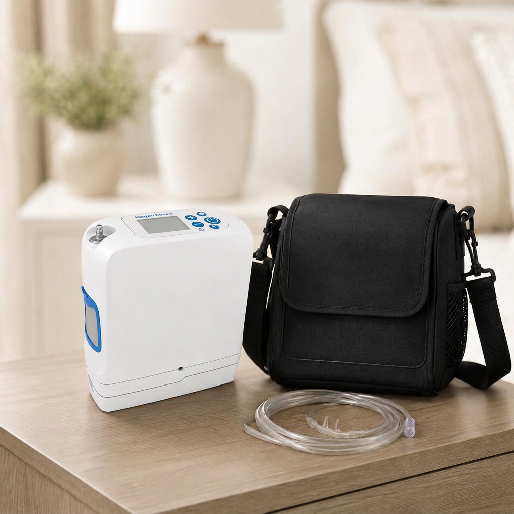 Portable Oxygen Concentrator | Rechargeable Oxygen Therapy Machine