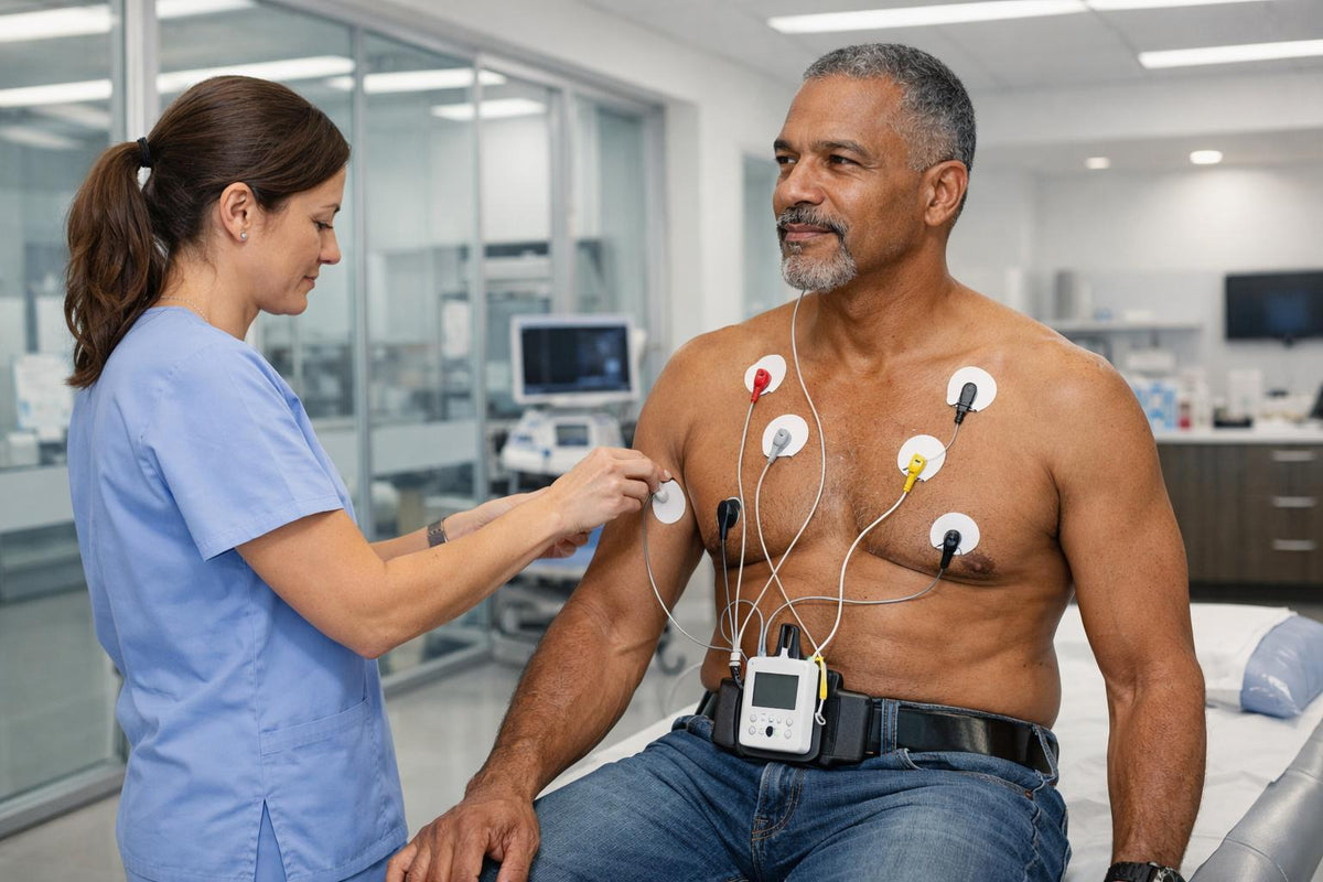 Holter ECG Monitor | Portable Ambulatory Cardiac Monitoring System