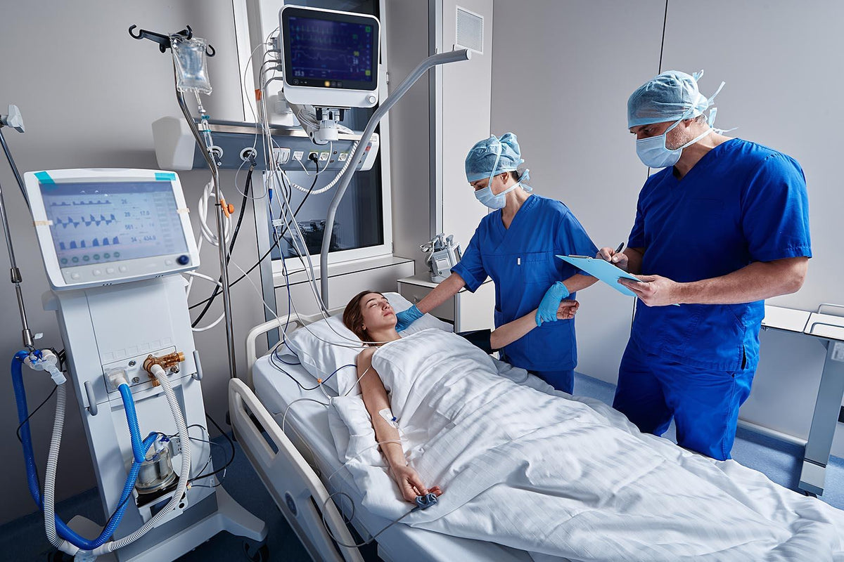 ICU Ventilator Machine | Intensive Care Mechanical Ventilation System