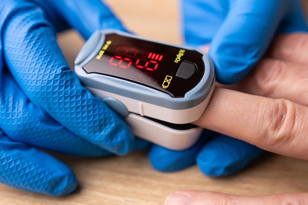 Fingertip Pulse Oximeter | Digital SpO₂ & Pulse Rate Monitor