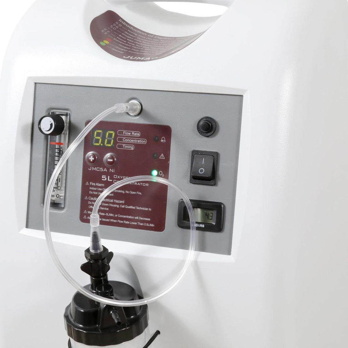 Medical Oxygen Concentrator 5L | Oxygen Therapy Machine for Hospitals & Clinics